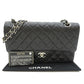 CHANEL caviar skin Double flap chain shoulder bag