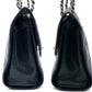 CHANEL caviar skin Single flap Double chain bag