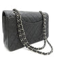 CHANEL caviar skin Double flap chain shoulder bag
