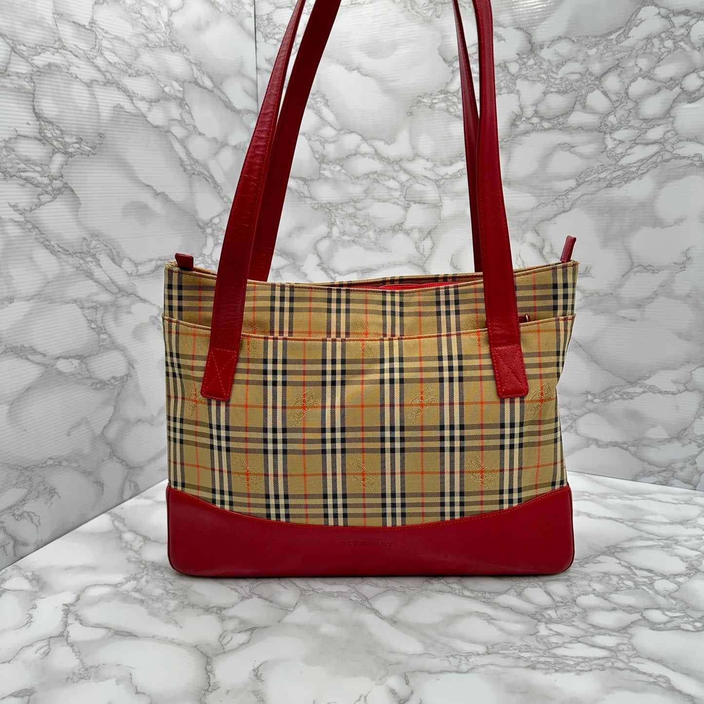 BURBERRY Nova Check Shoulder Bag