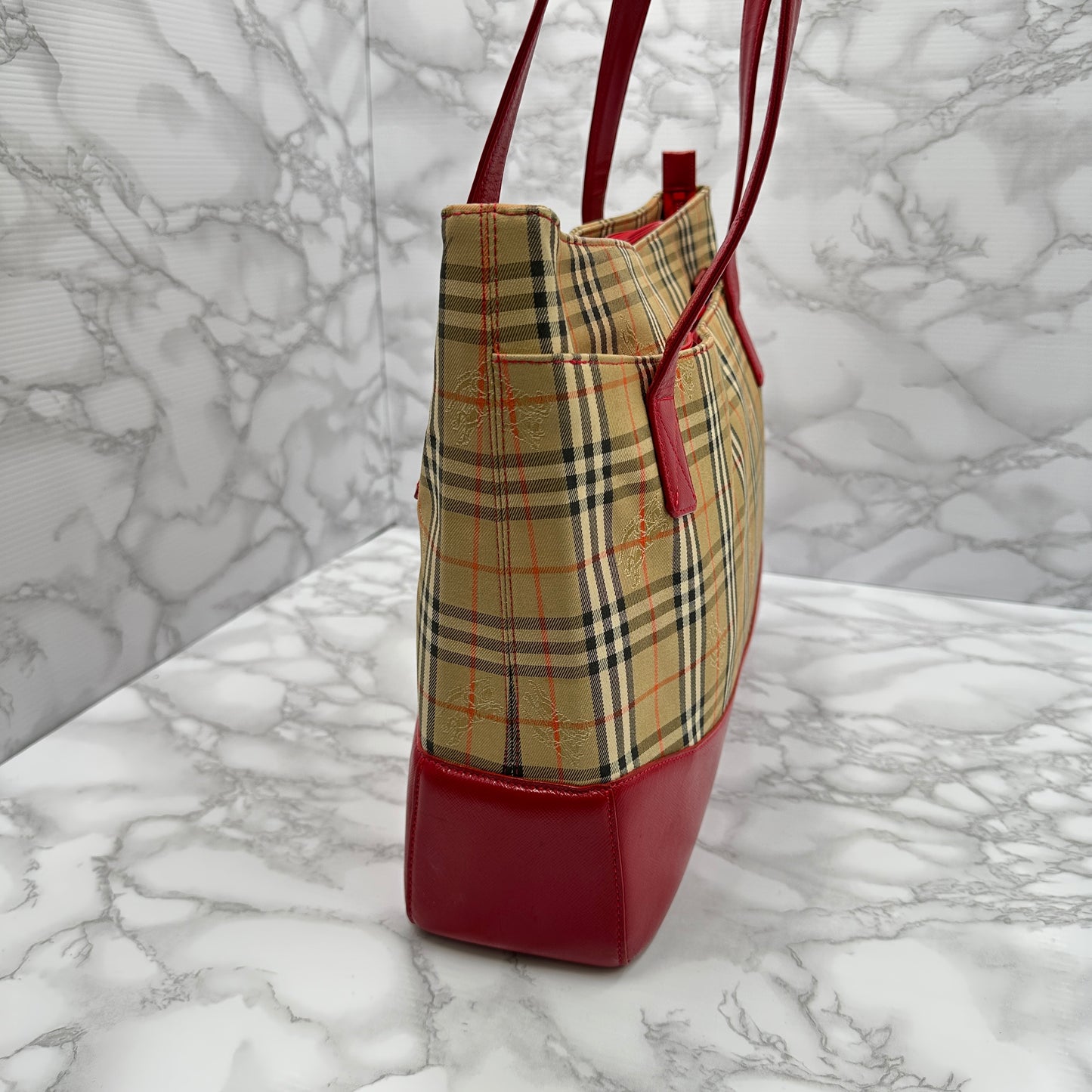 BURBERRY Nova Check Shoulder Bag