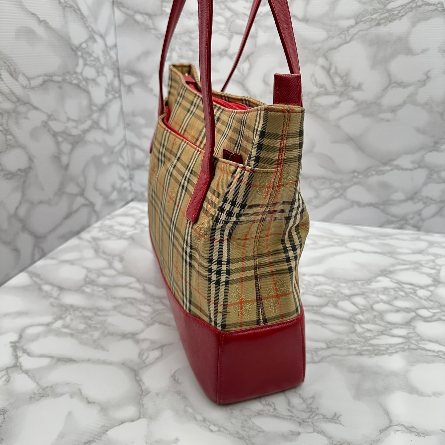 BURBERRY Nova Check Shoulder Bag