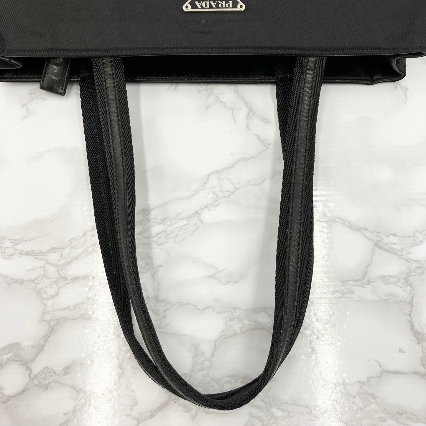 PRADA Tesut Nylon Tote Bag