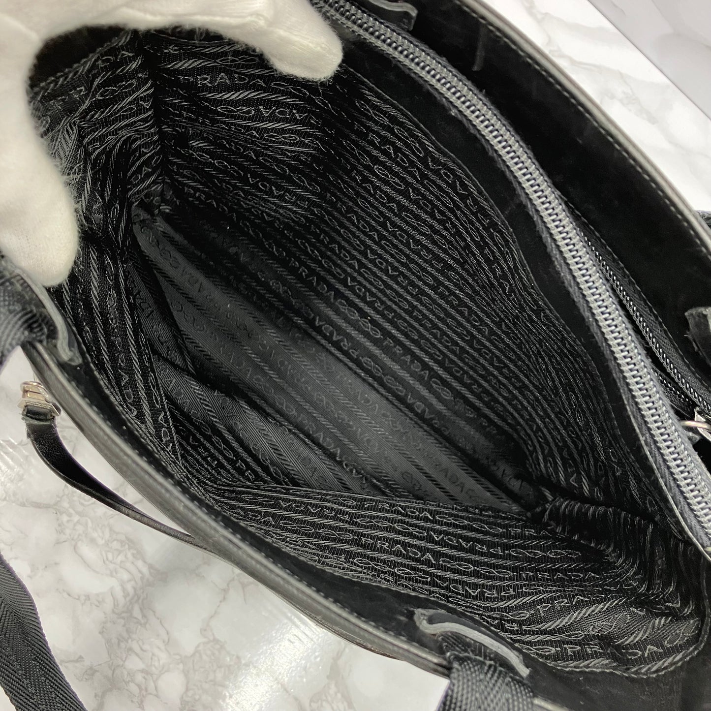 PRADA Tesut Nylon Tote Bag