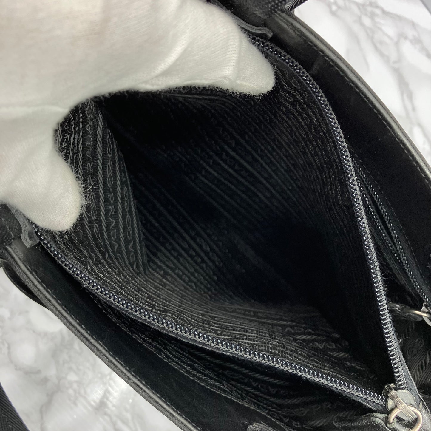 PRADA Tesut Nylon Tote Bag