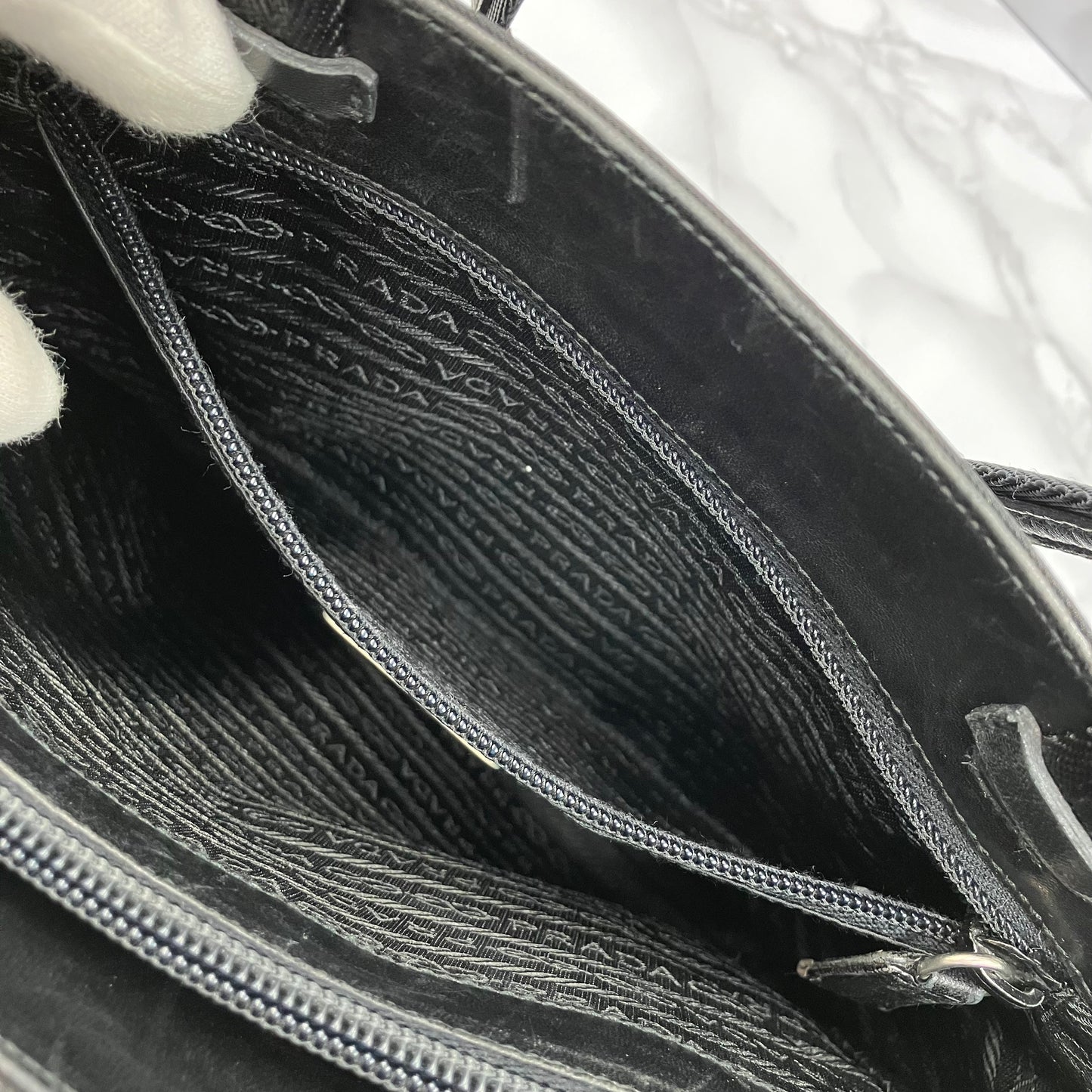 PRADA Tesut Nylon Tote Bag