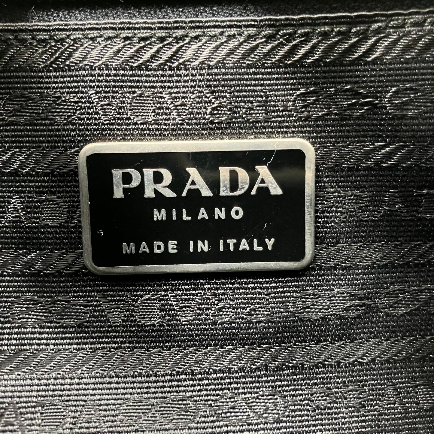 PRADA Tesut Nylon Tote Bag