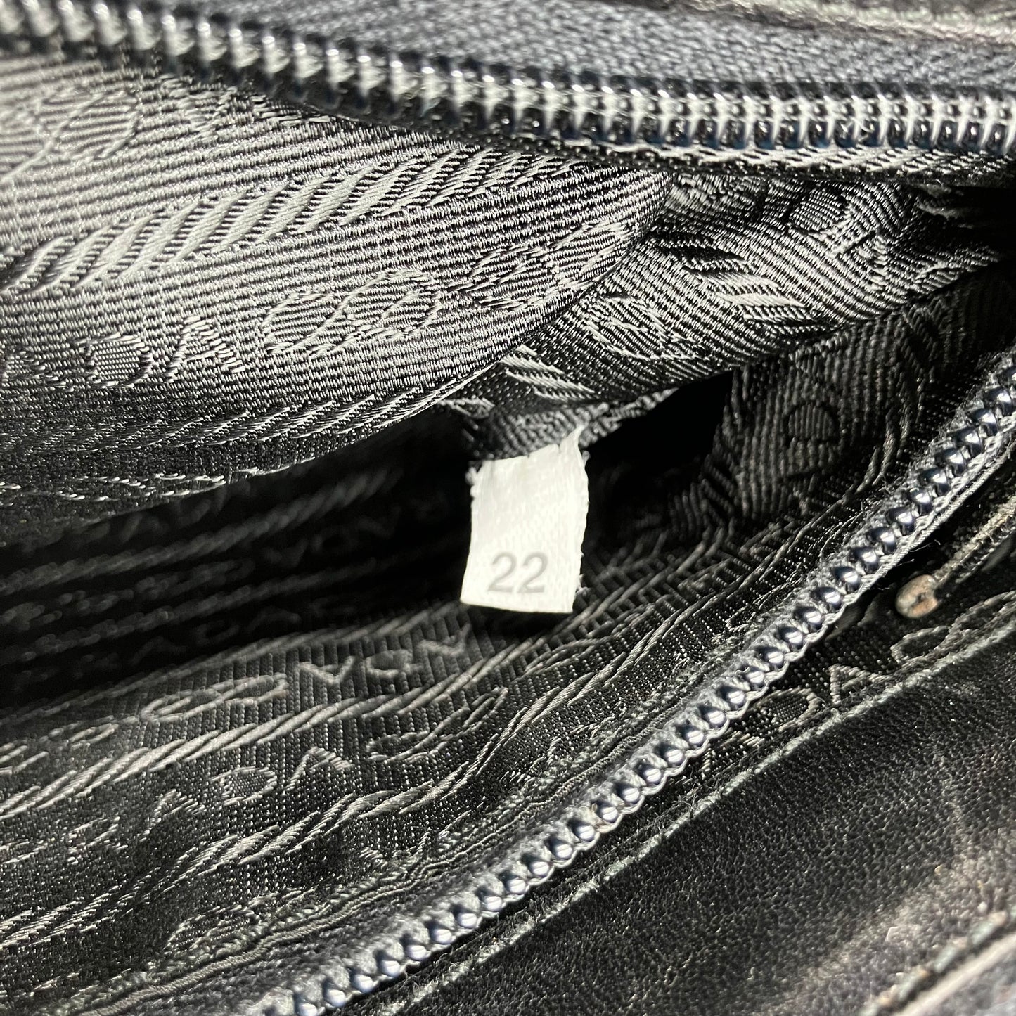 PRADA Tesut Nylon Tote Bag