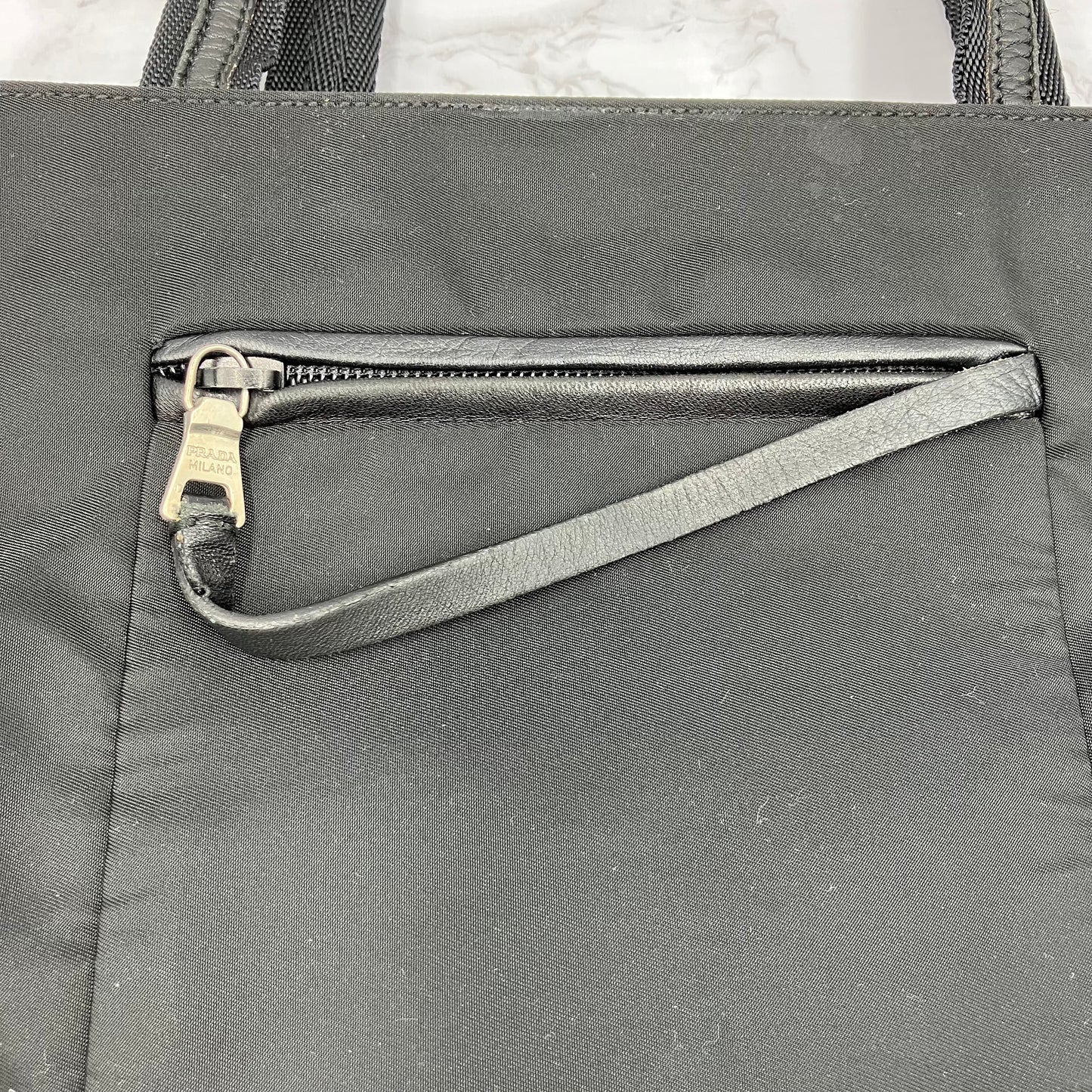 PRADA Tesut Nylon Tote Bag