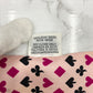 HERMES Twilly Jeu de Cartes Trump Heart Pattern Rose Nacre Fuchsia Rouge Silk Scarf