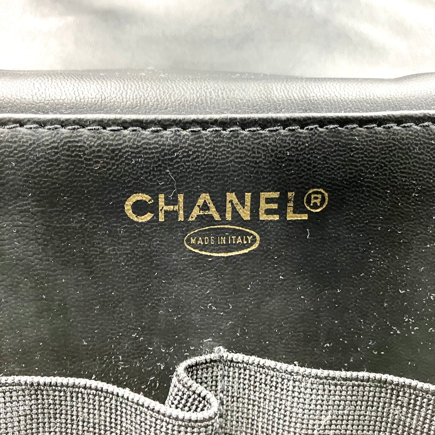 CHANEL Caviar skin 2way vanity bag