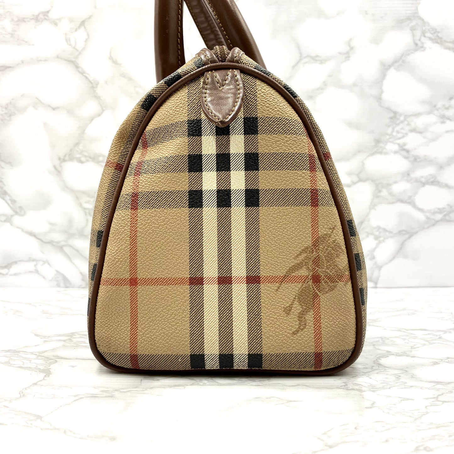 BURBERRY Mini Boston Bag Nova Check