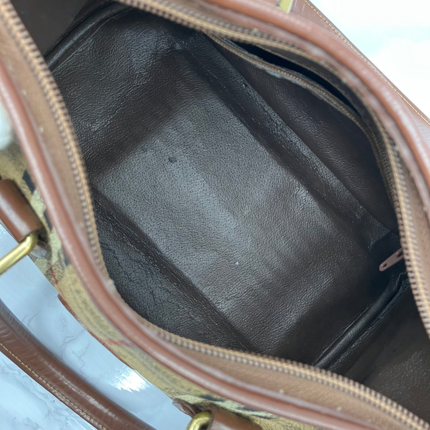 BURBERRY Mini Boston Bag Nova Check