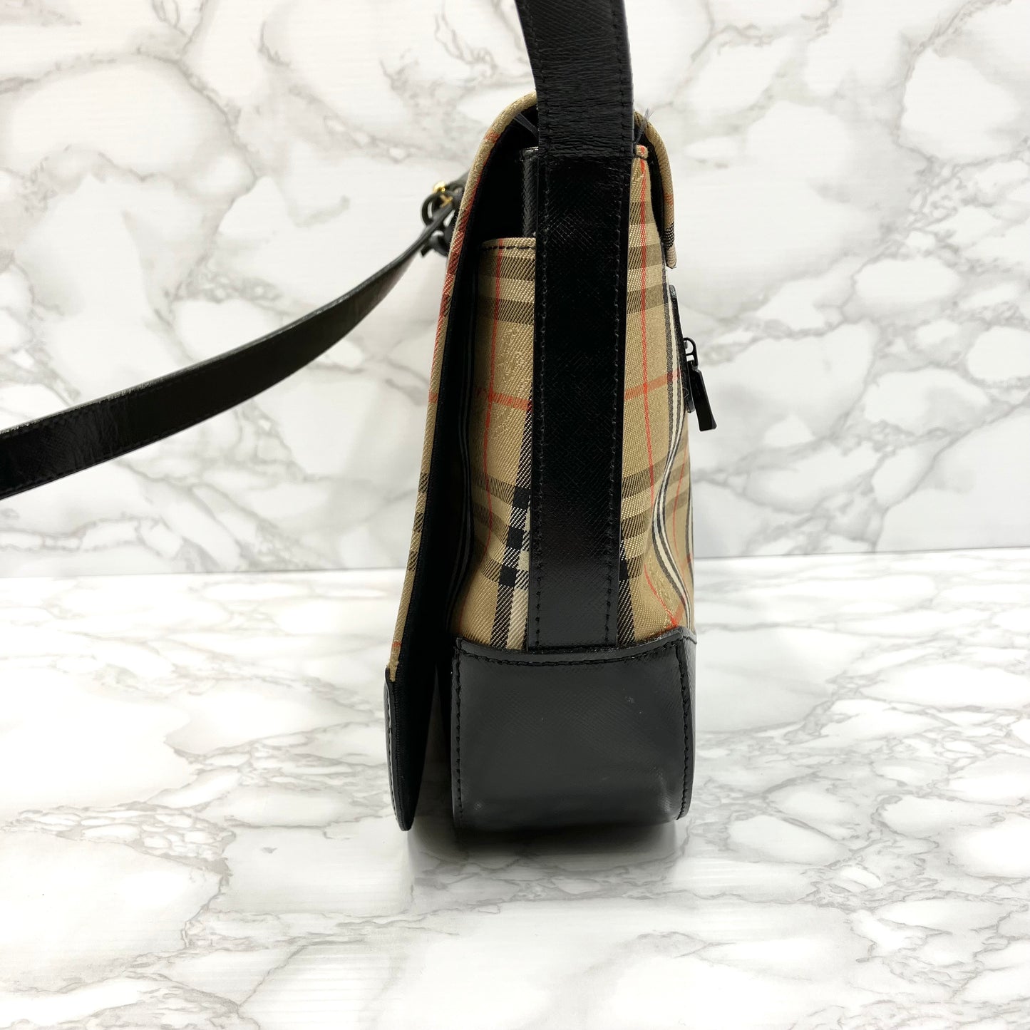 BURBERRY Nova Check Shoulder Bag