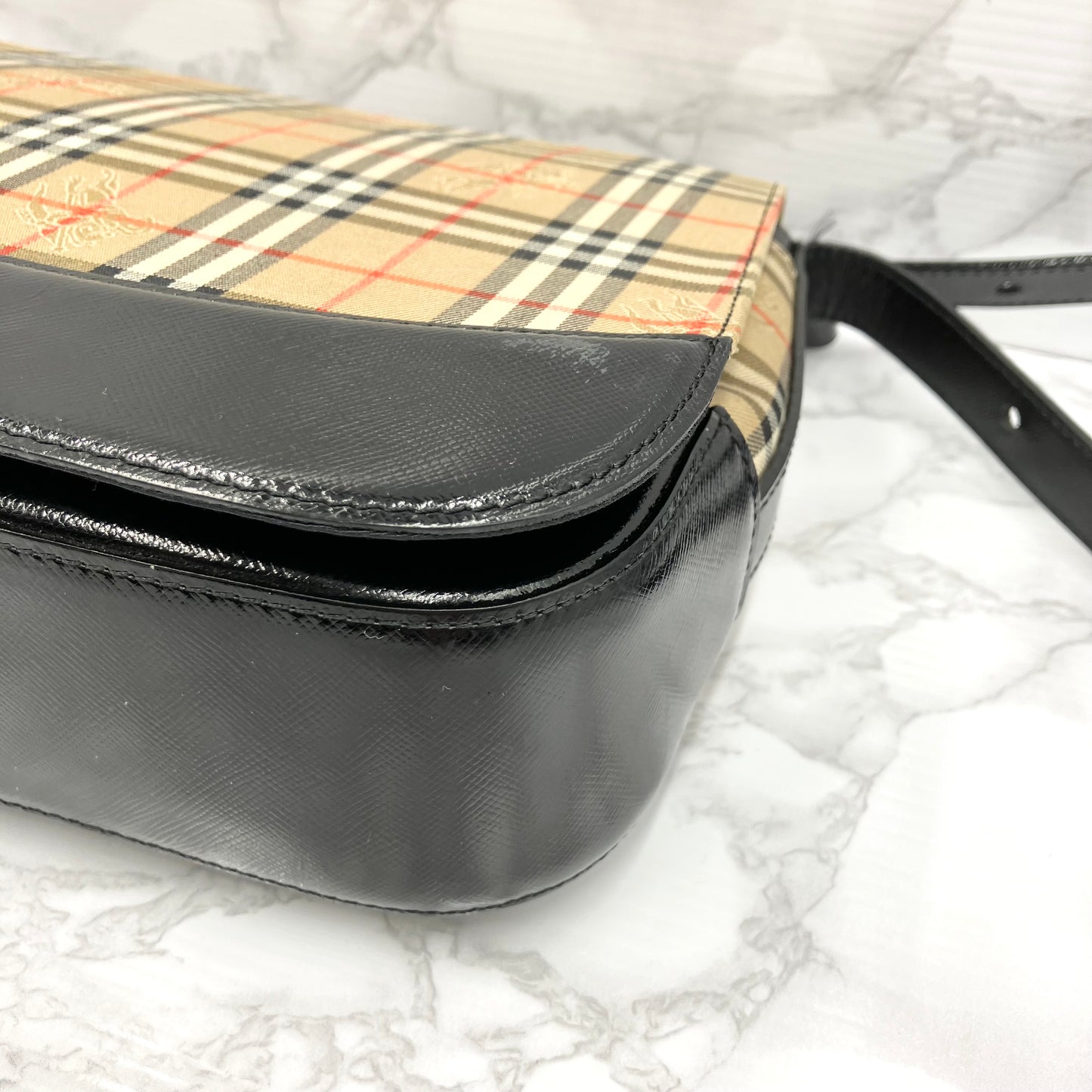 BURBERRY Nova Check Shoulder Bag