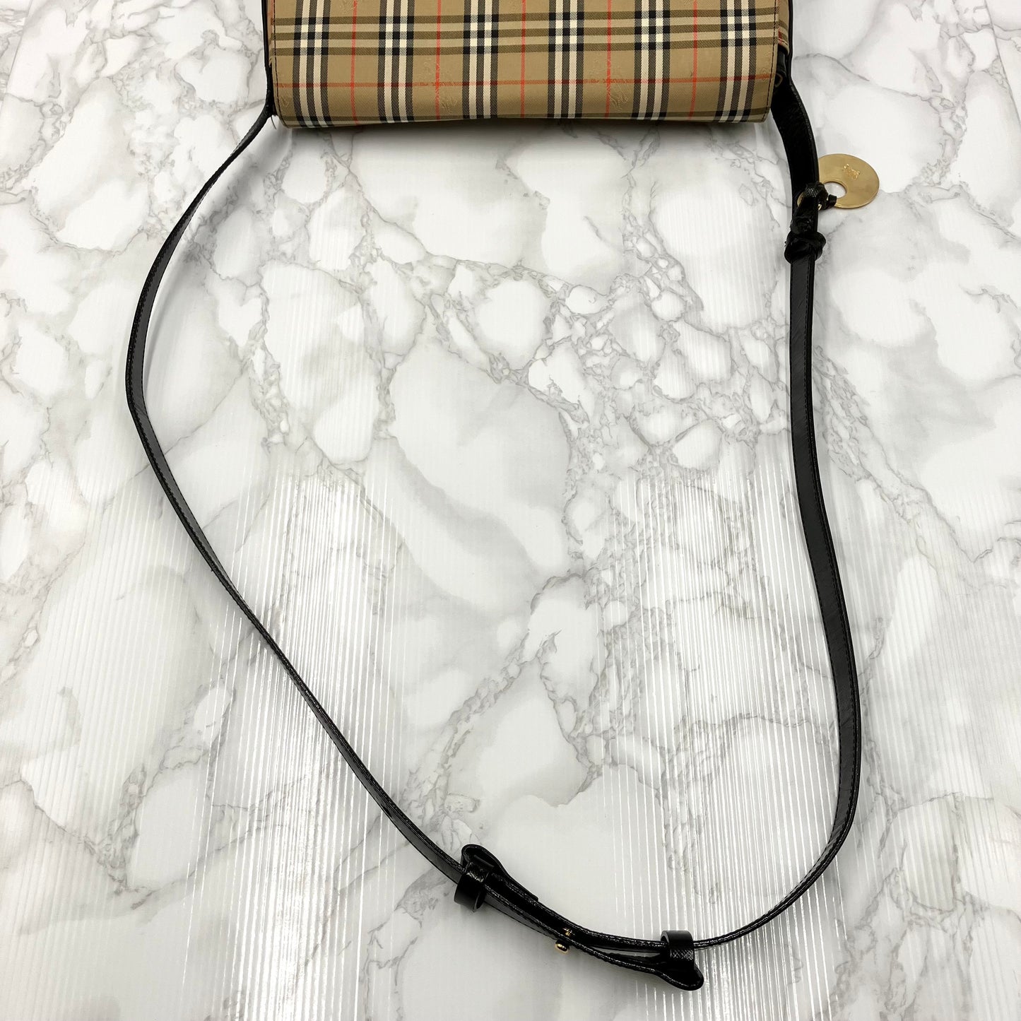 BURBERRY Nova Check Shoulder Bag