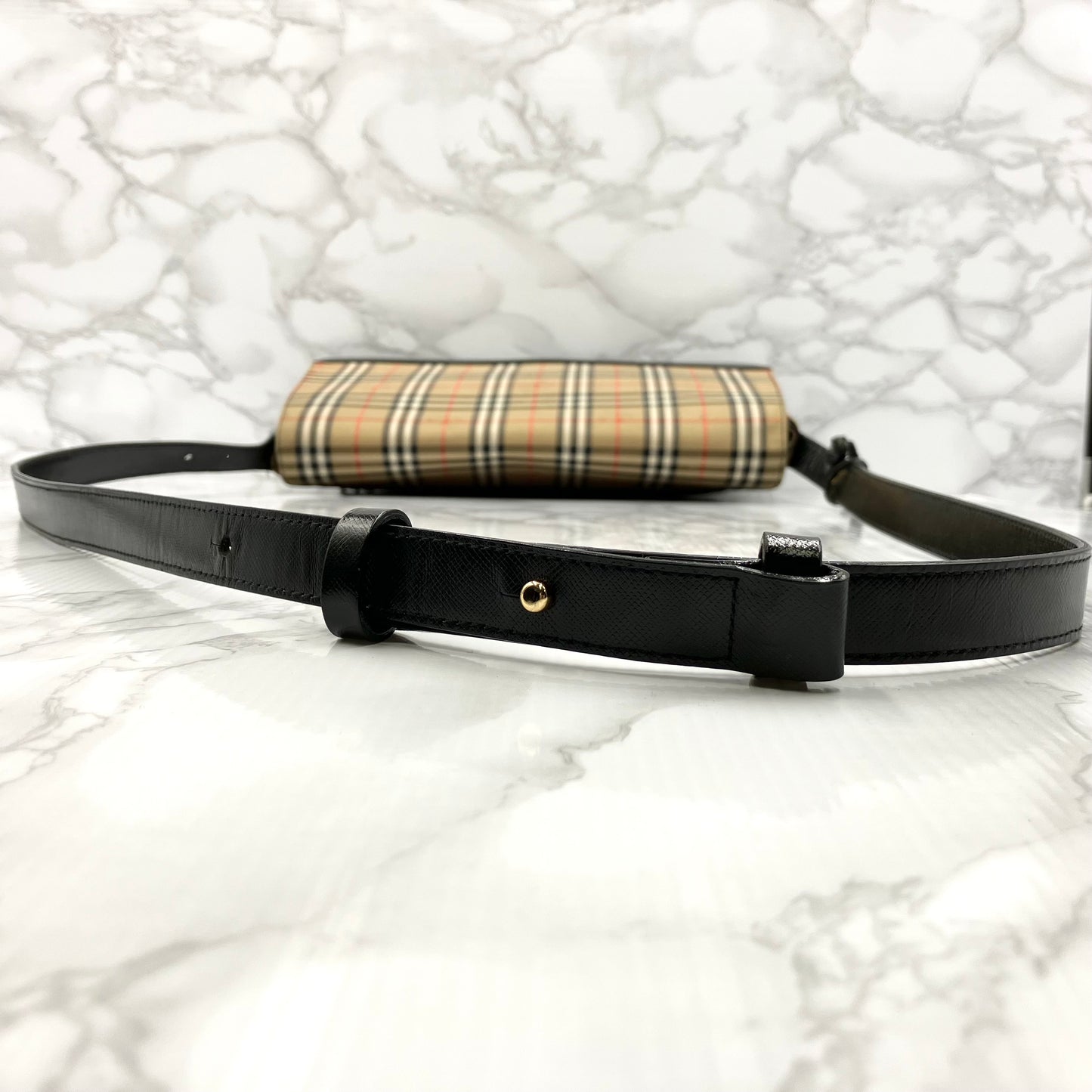 BURBERRY Nova Check Shoulder Bag