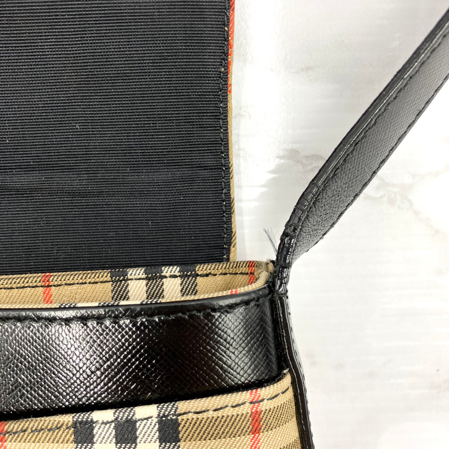 BURBERRY Nova Check Shoulder Bag