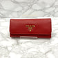 PRADA Saffiano leather key case