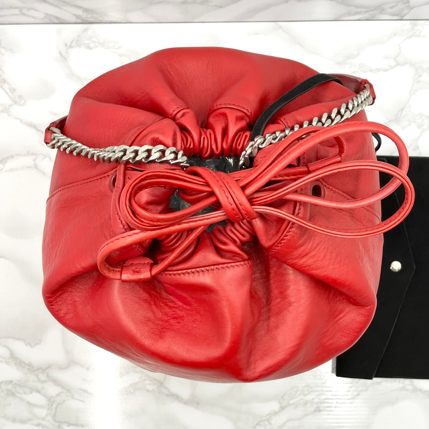 YVES SAINT LAURENT Teddy Drawstring Shoulder Bag