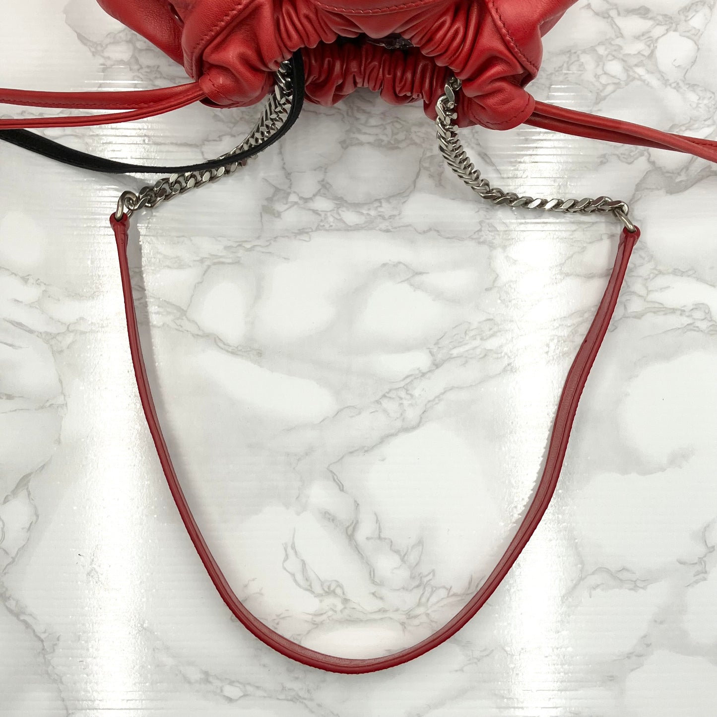 YVES SAINT LAURENT Teddy Drawstring Shoulder Bag