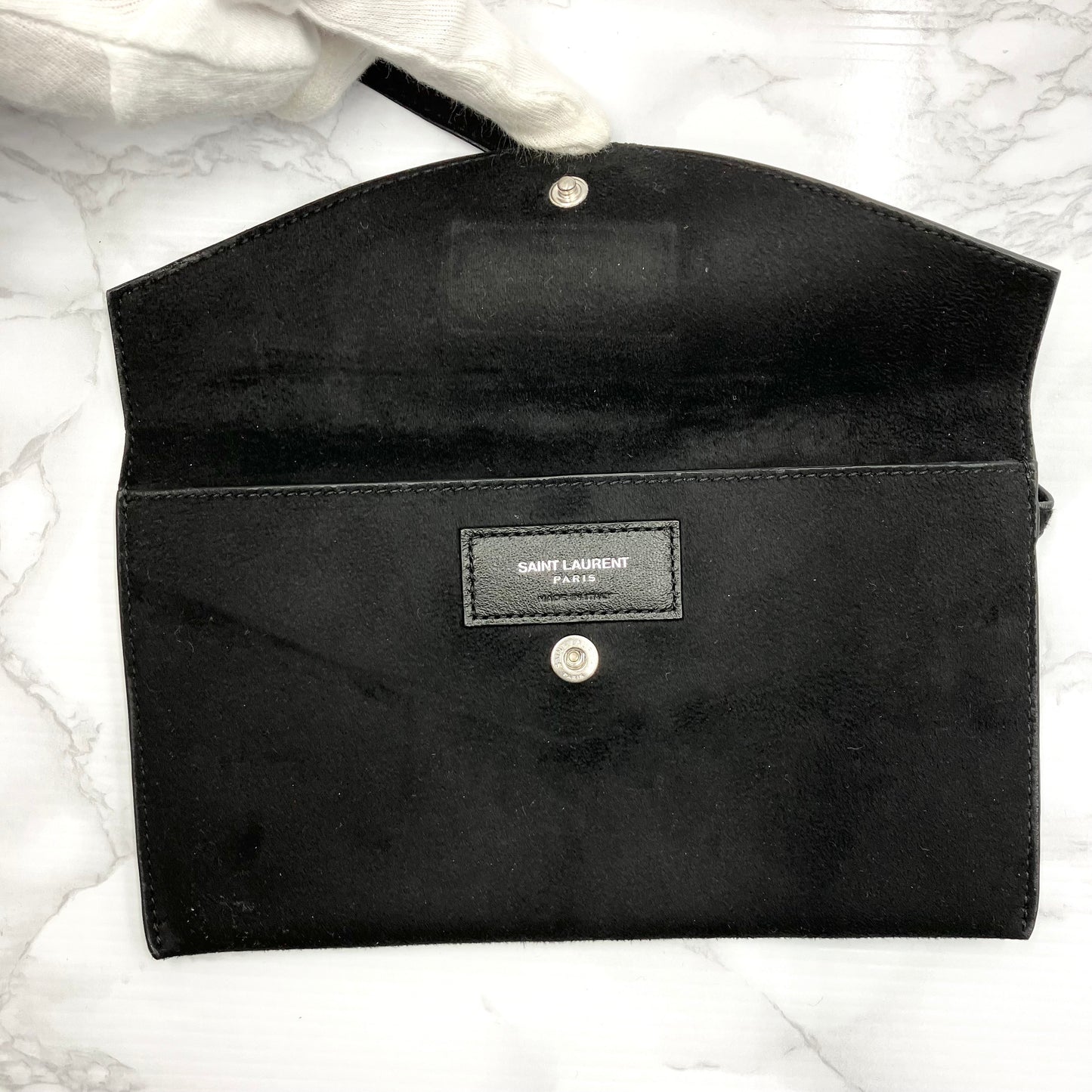 YVES SAINT LAURENT Teddy Drawstring Shoulder Bag