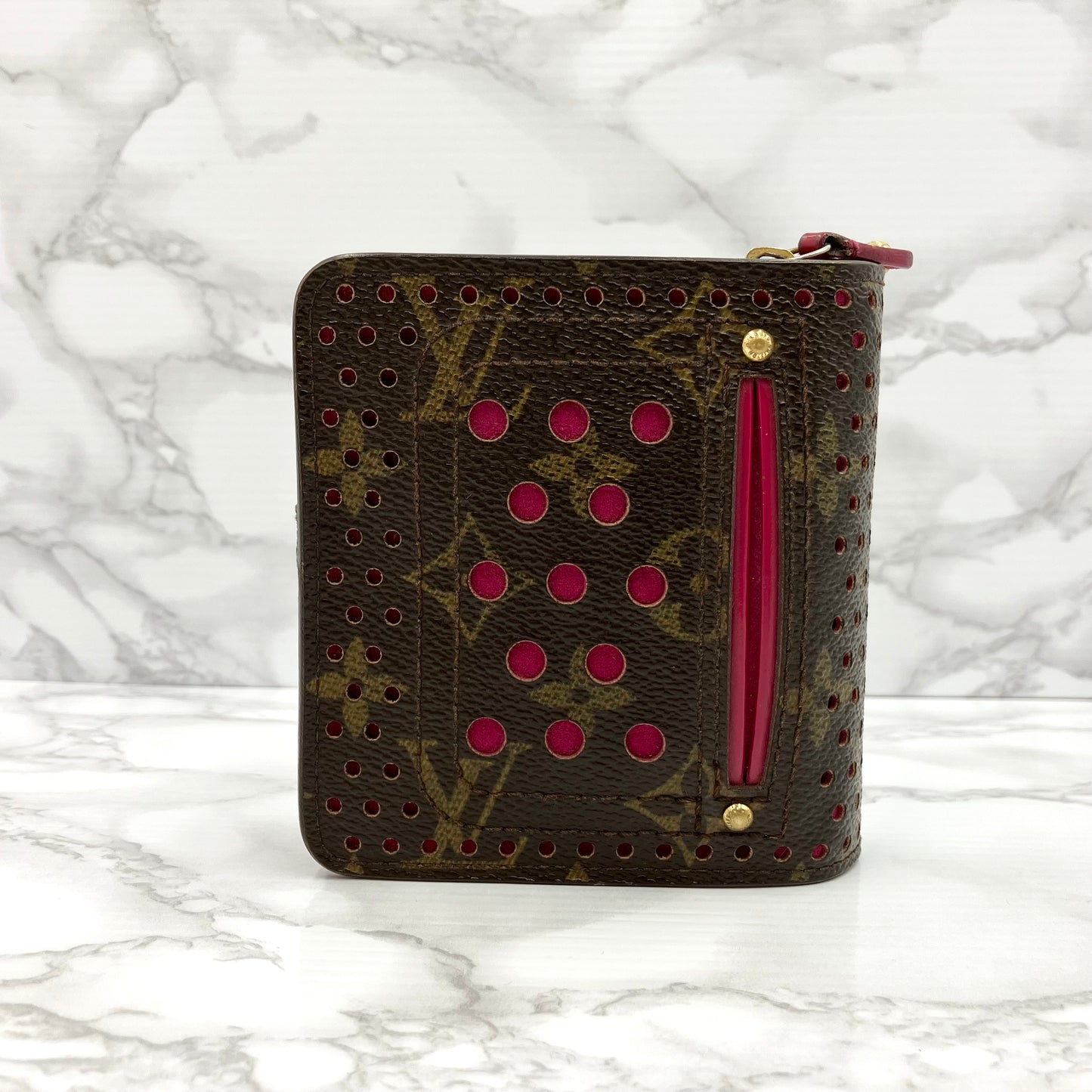 LOUIS VUITTON Monogram Perfo wallet