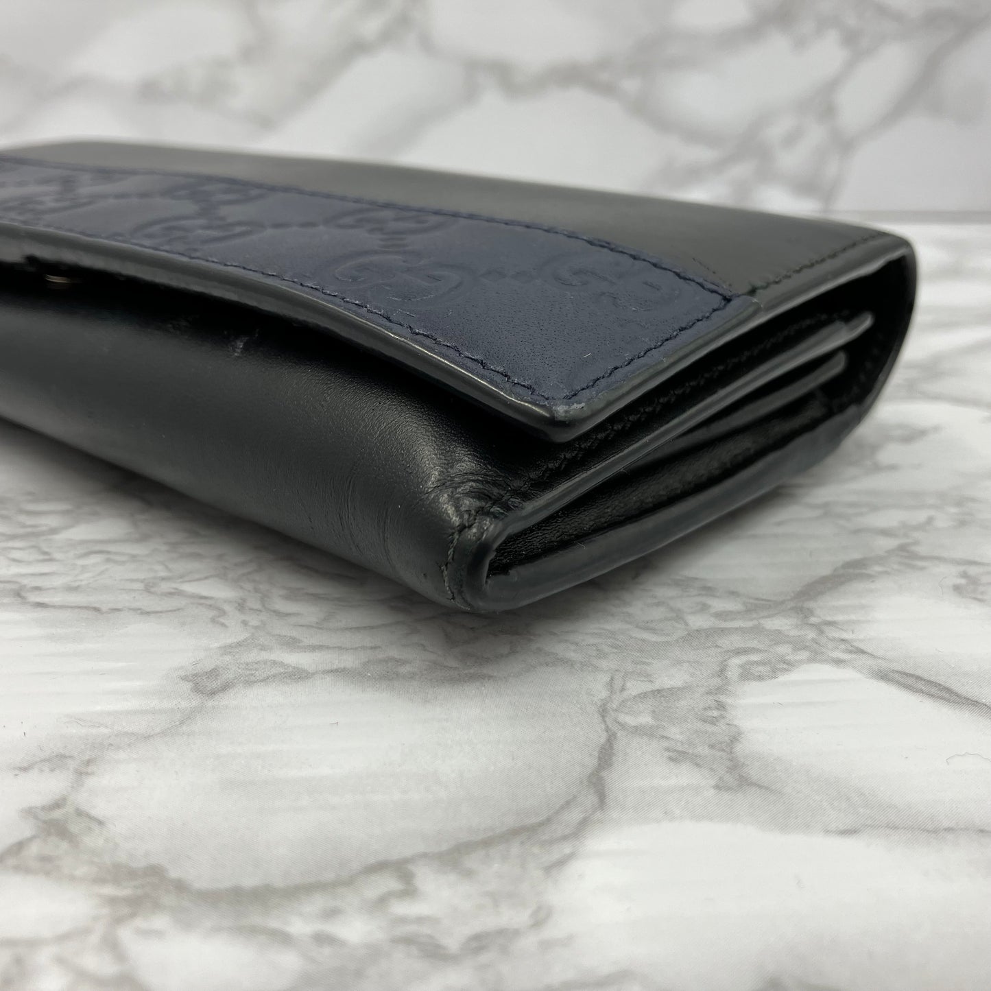 GUCCI Leather Long Wallets