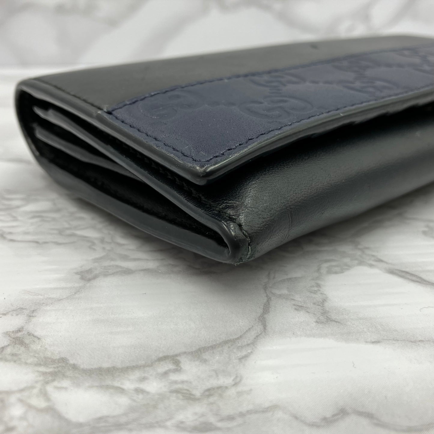 GUCCI Leather Long Wallets