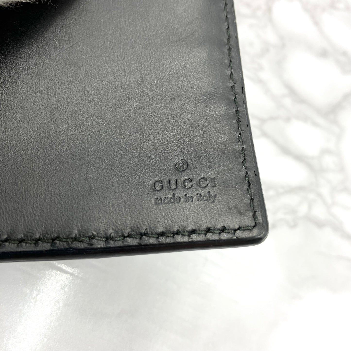 GUCCI Leather Long Wallets