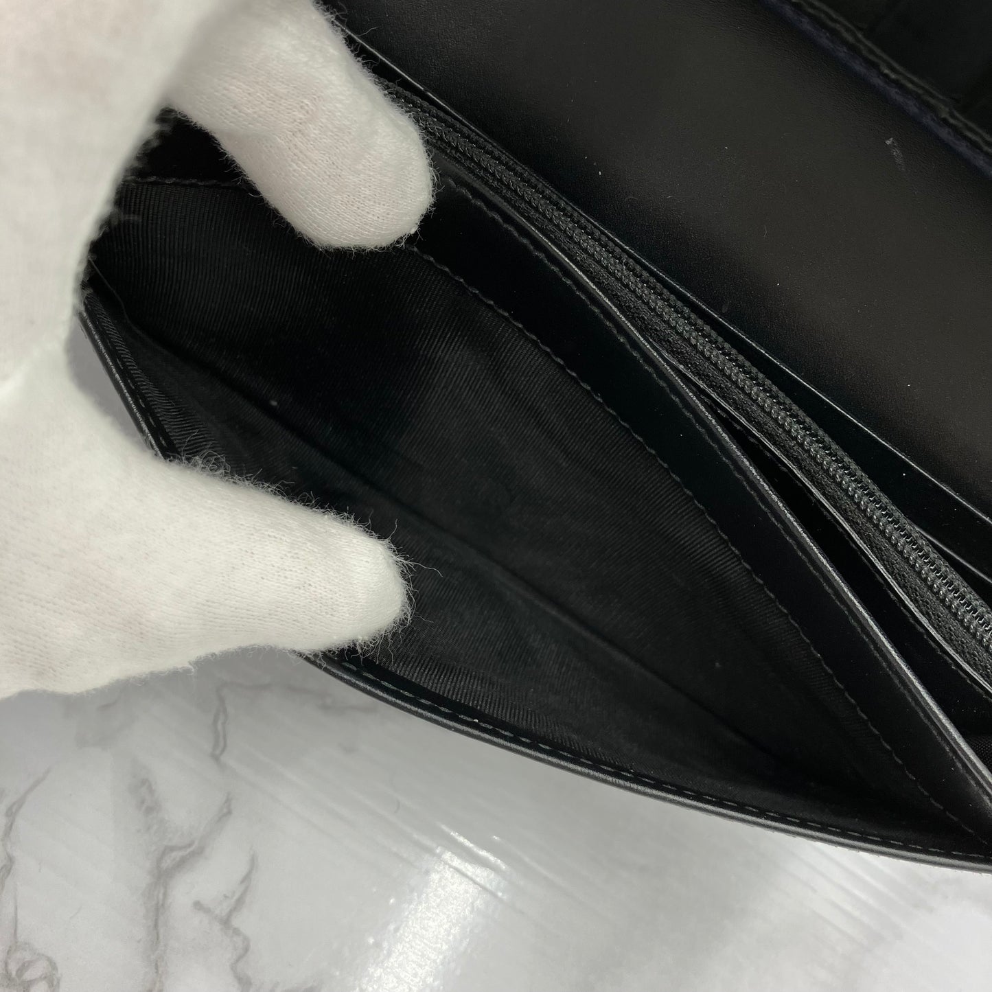 GUCCI Leather Long Wallets