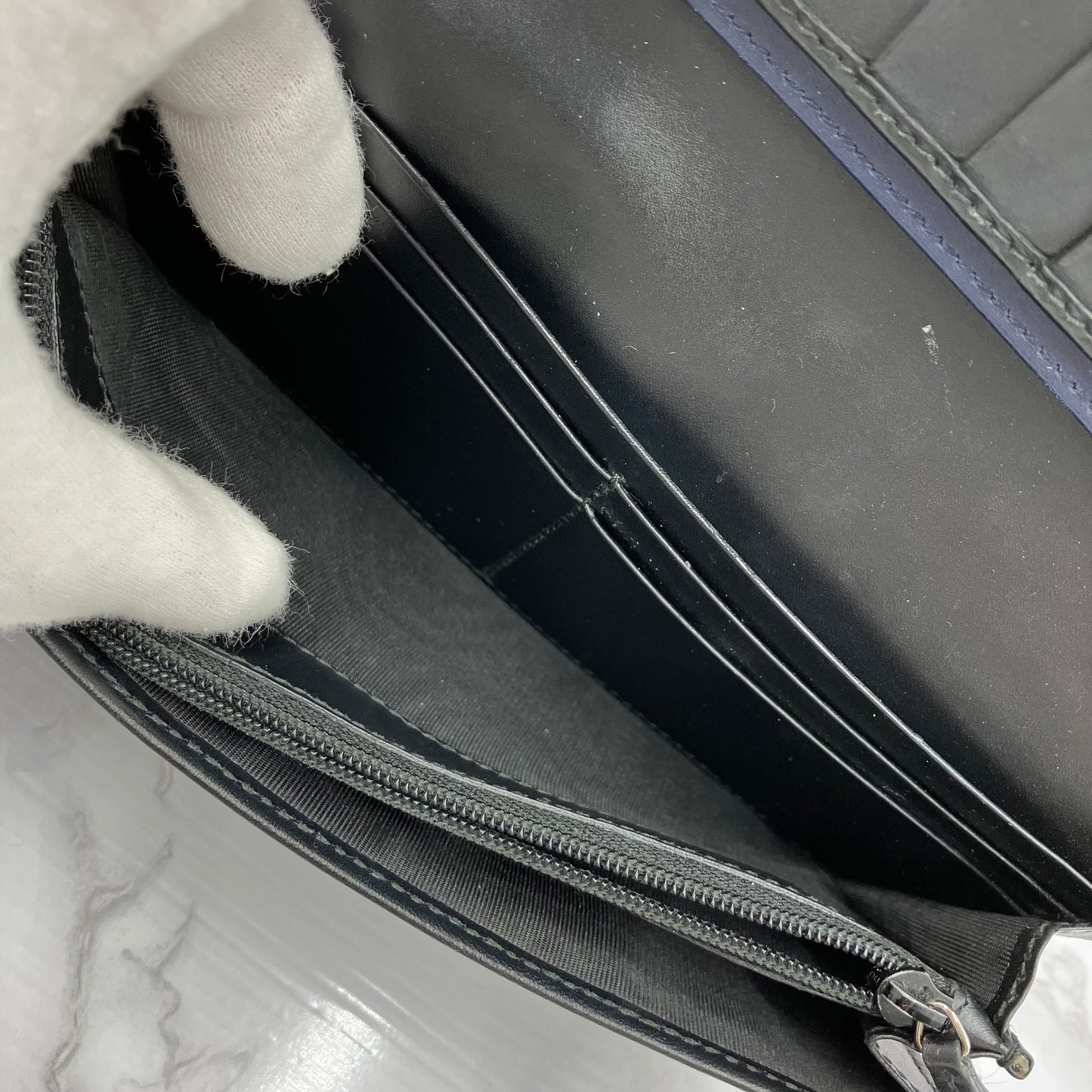 GUCCI Leather Long Wallets