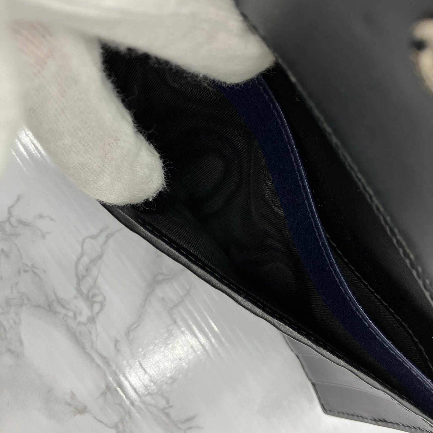 GUCCI Leather Long Wallets