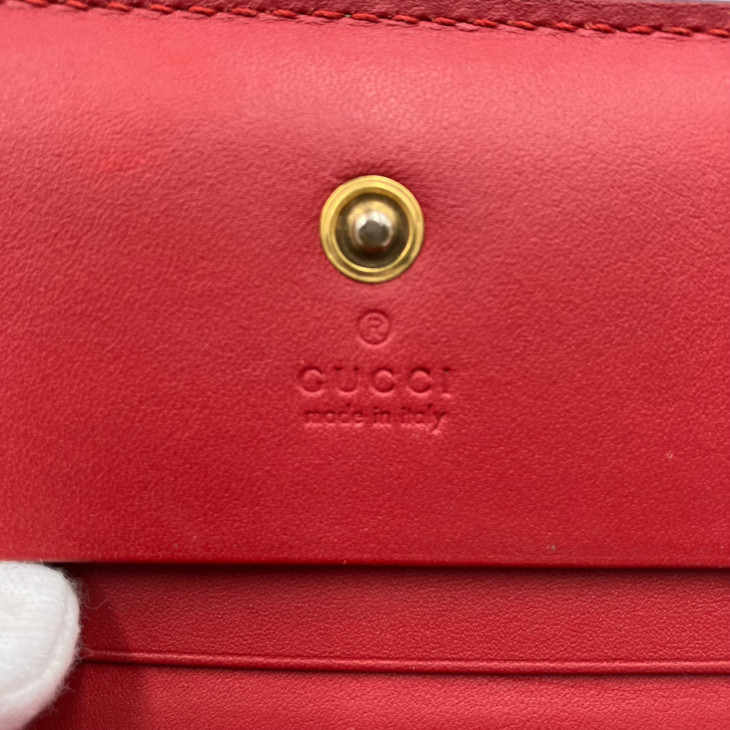 GUCCI Cherry Wallet