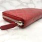CHANEL Caviar skin long wallet