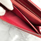 CHANEL Caviar skin long wallet