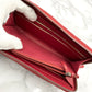 CHANEL Caviar skin long wallet
