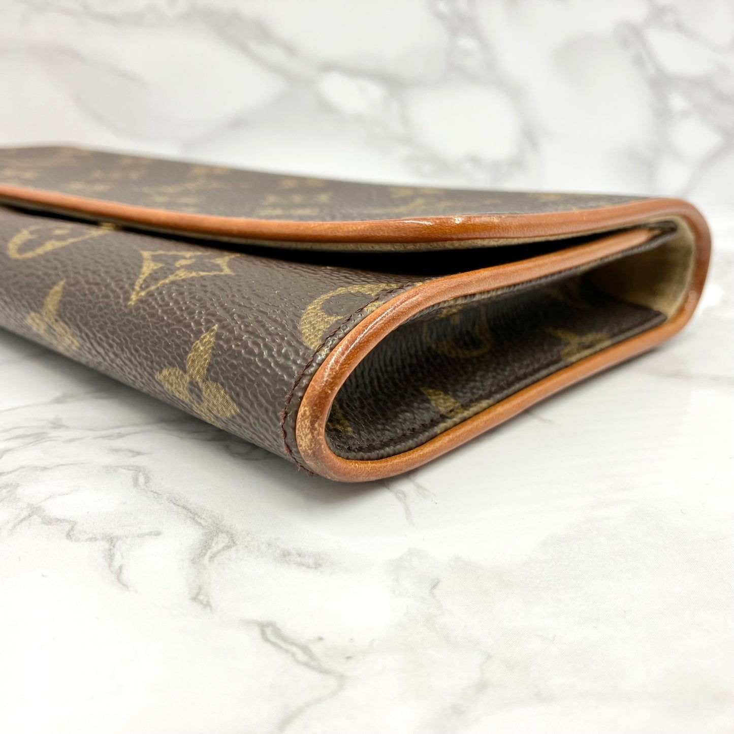 LOUIS VUITTON Monogram Pochette Twin GM