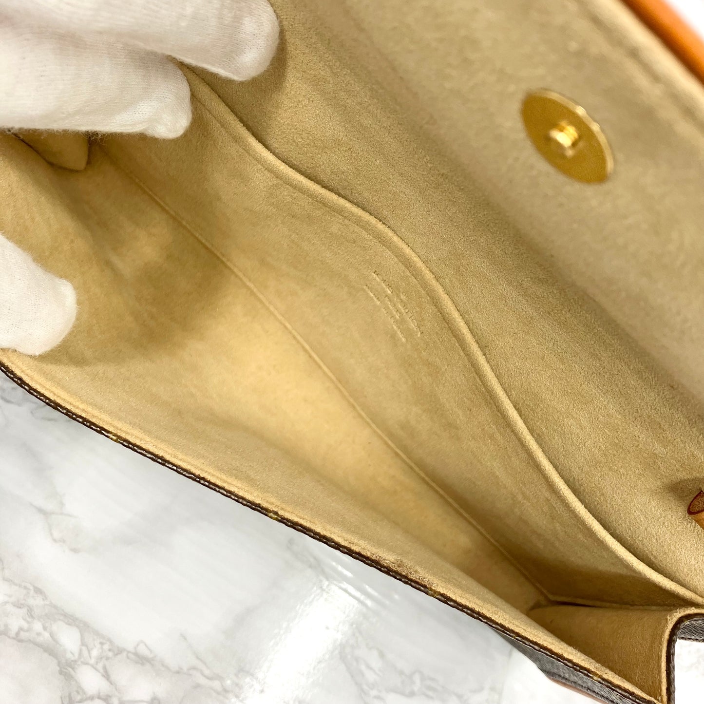 LOUIS VUITTON Monogram Pochette Twin GM