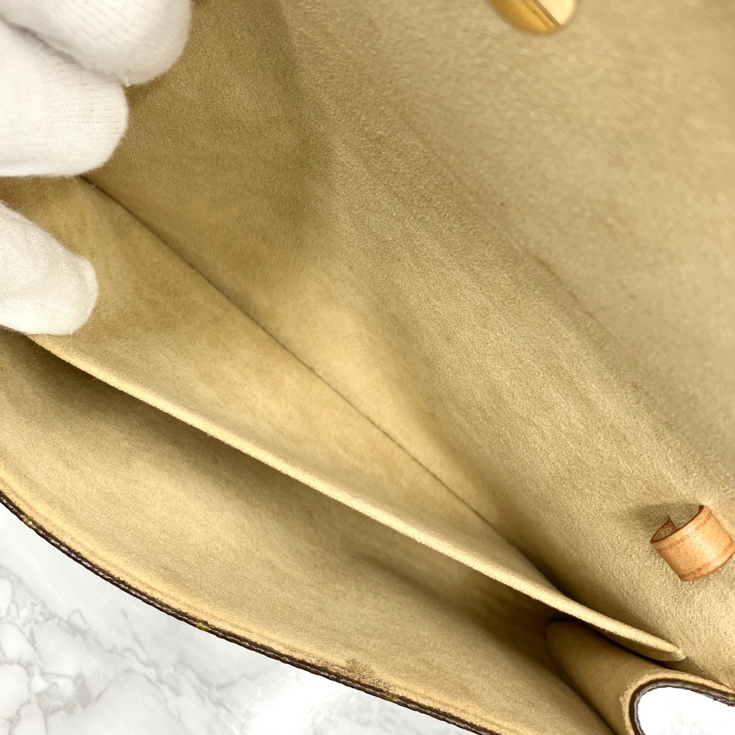 LOUIS VUITTON Monogram Pochette Twin GM