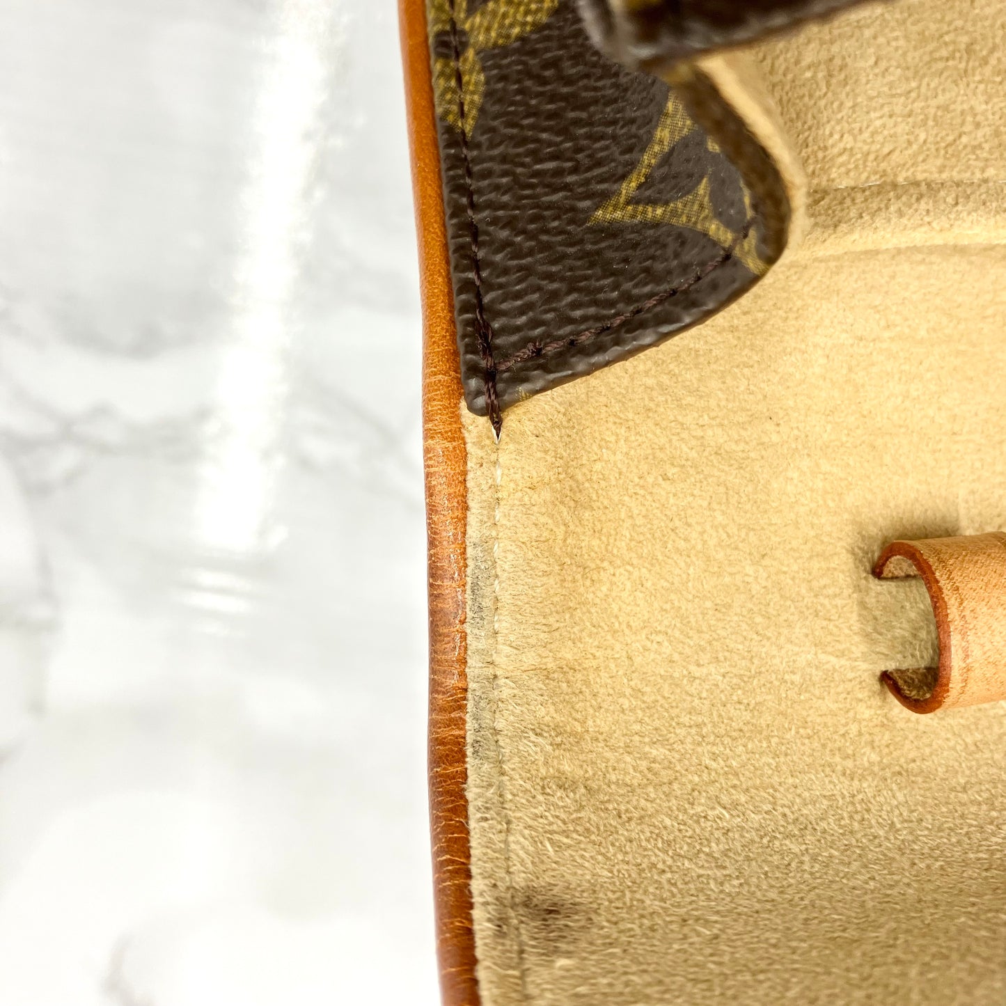 LOUIS VUITTON Monogram Pochette Twin GM