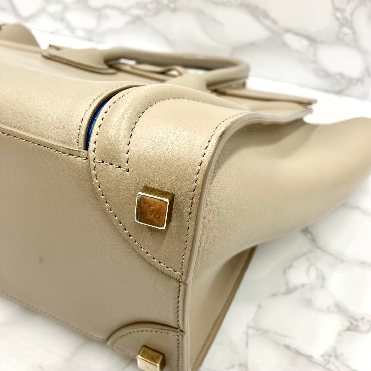 CELINE Luggage Micro Shopper