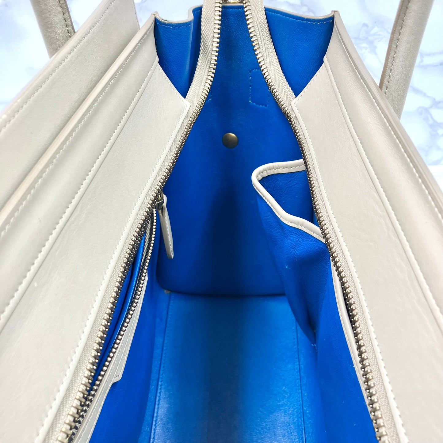 CELINE Luggage Micro Shopper