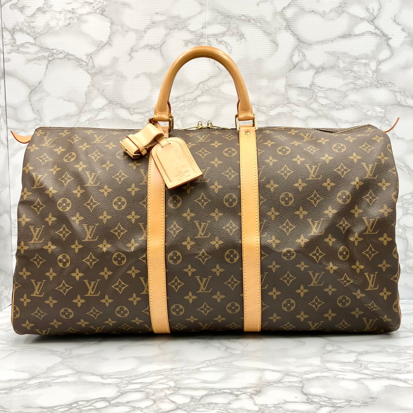LOUIS VUITTON Monogram Keepall 55