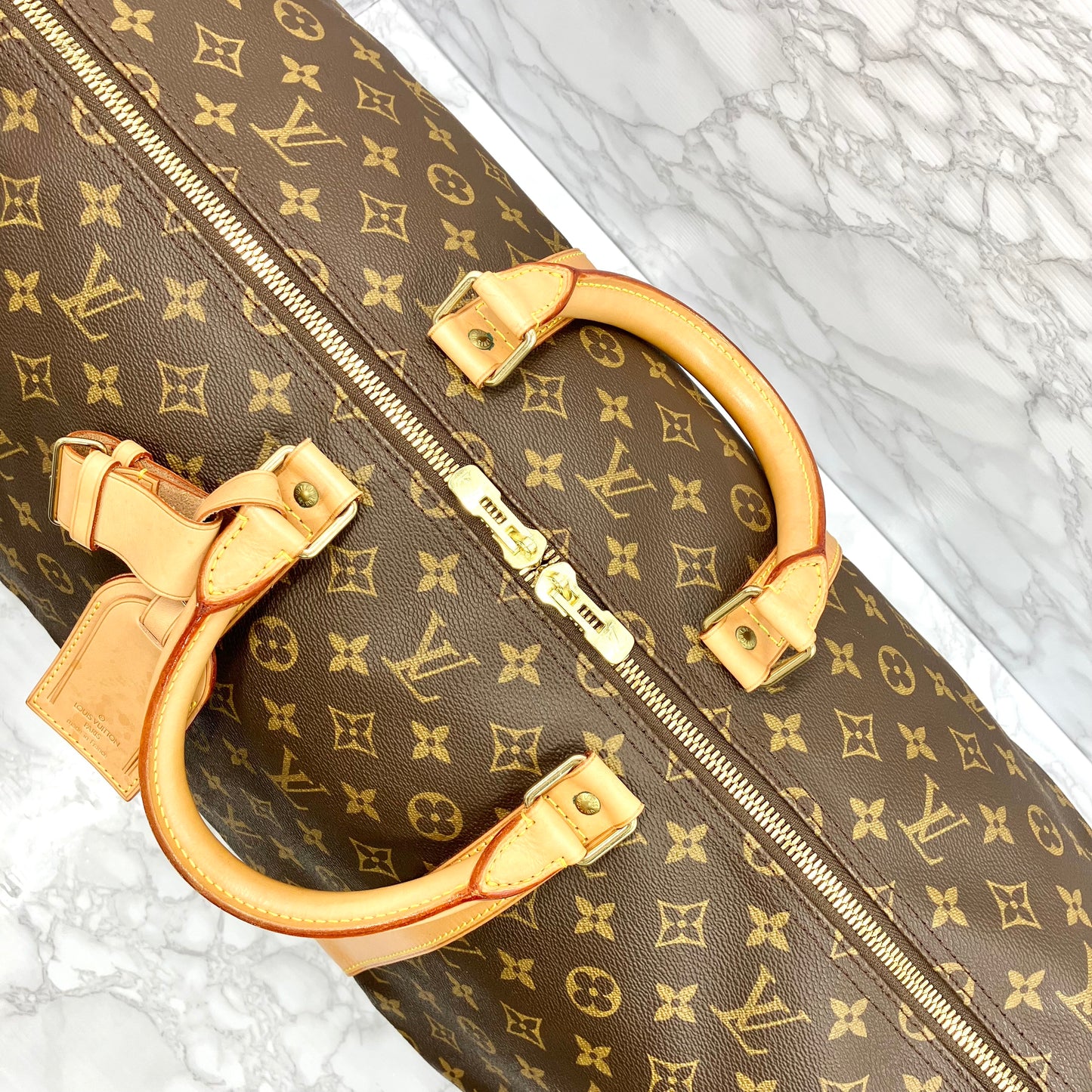 LOUIS VUITTON Monogram Keepall 55