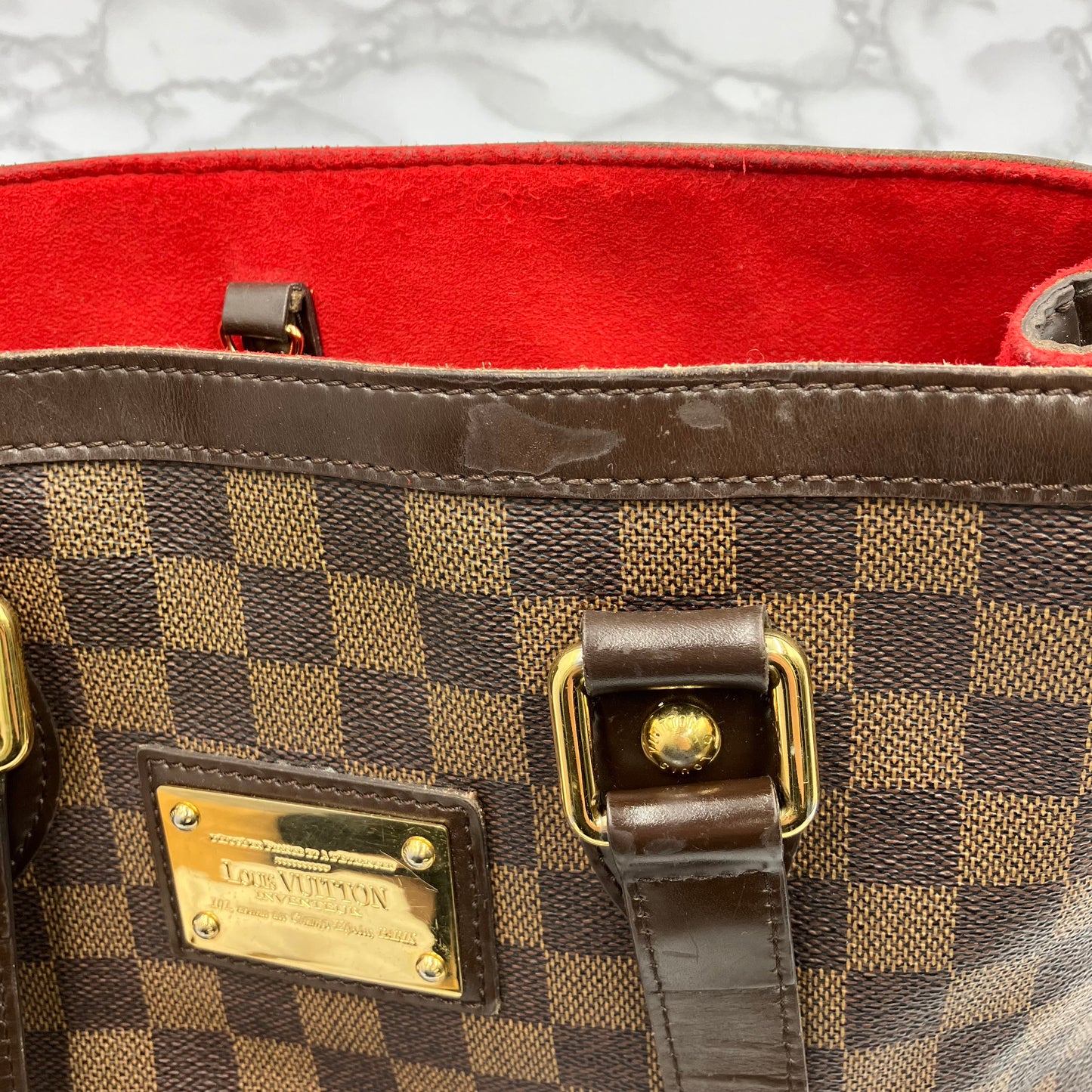 LOUIS VUITTON Damier Hampstead