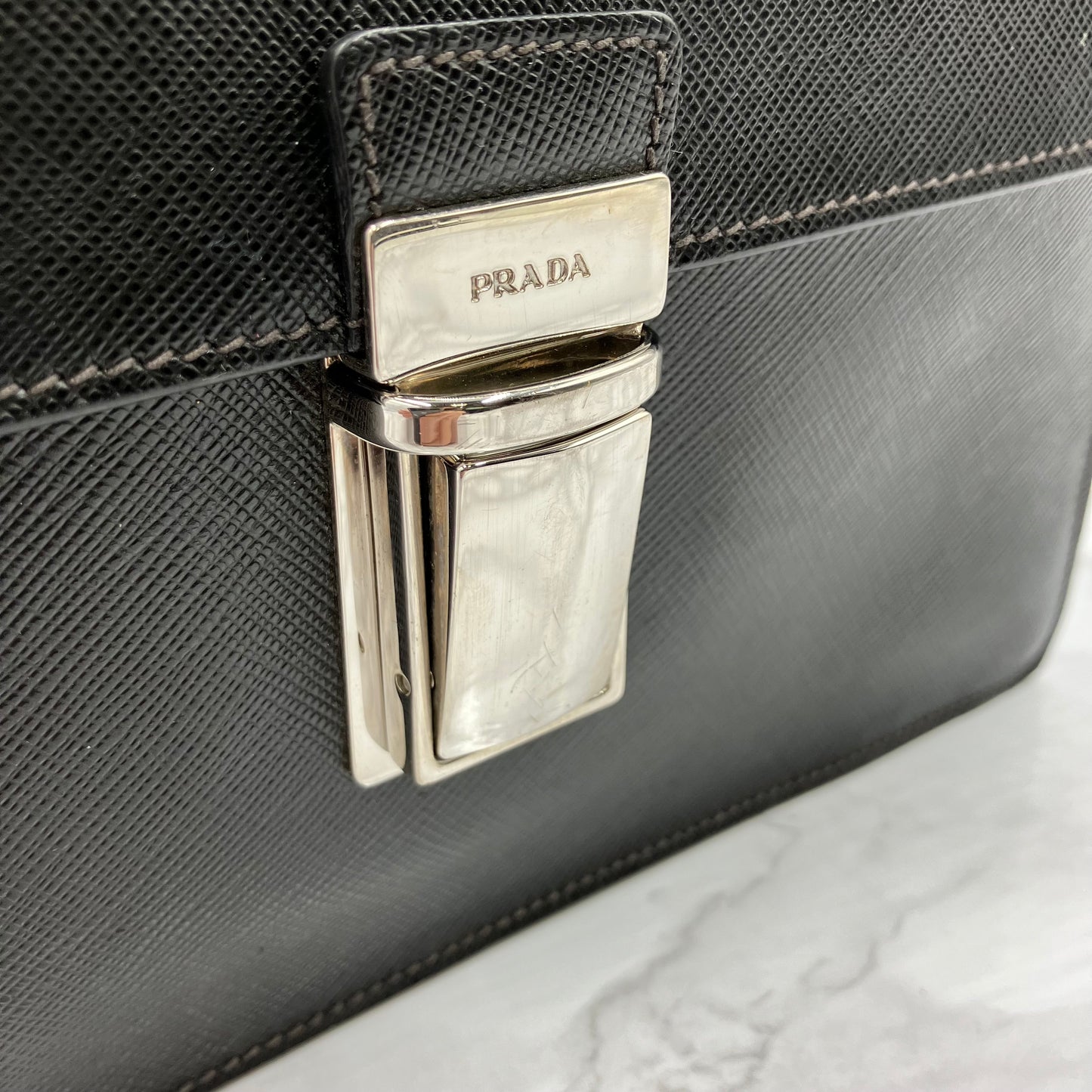 PRADA Saffiano Clutch Bag