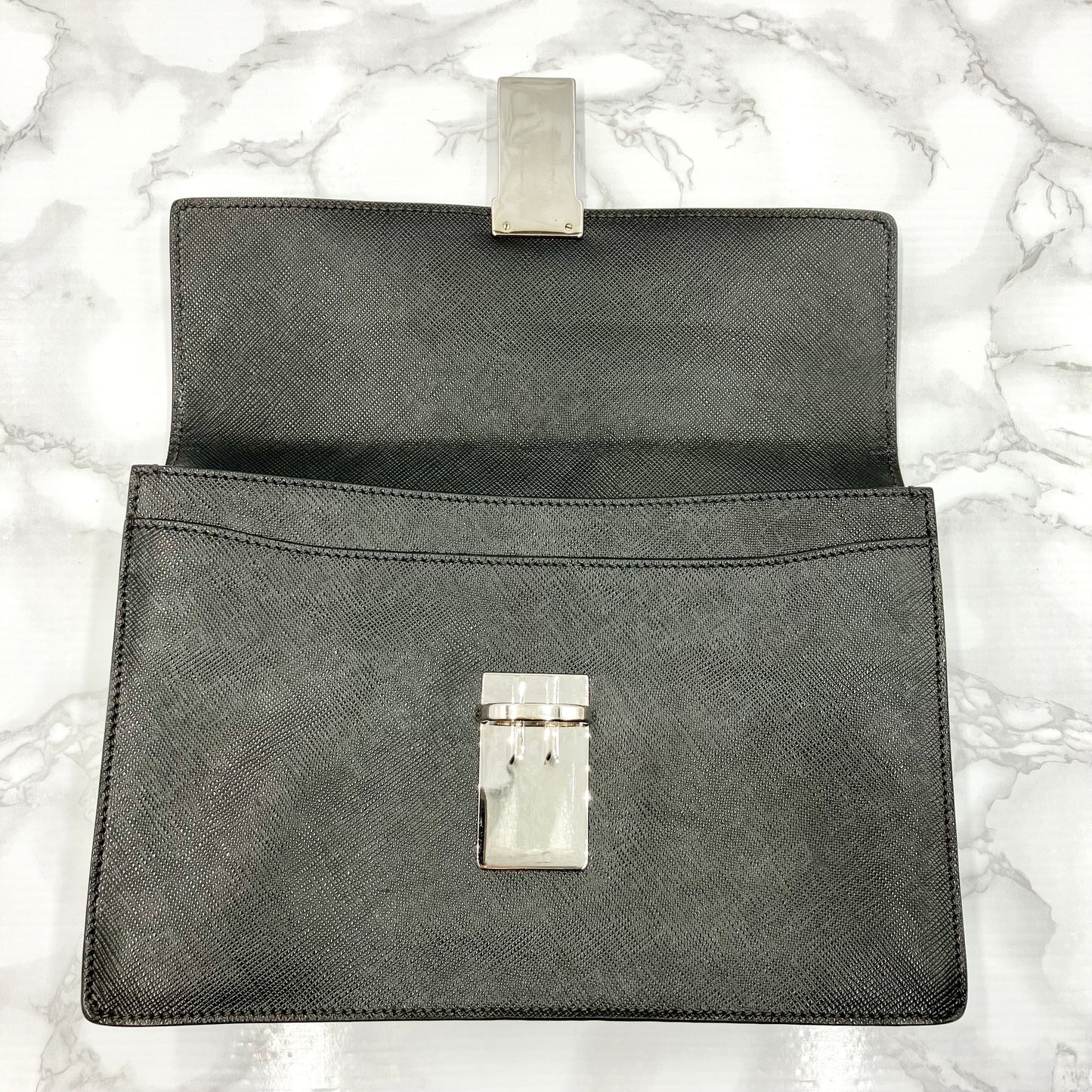 PRADA Saffiano Clutch Bag