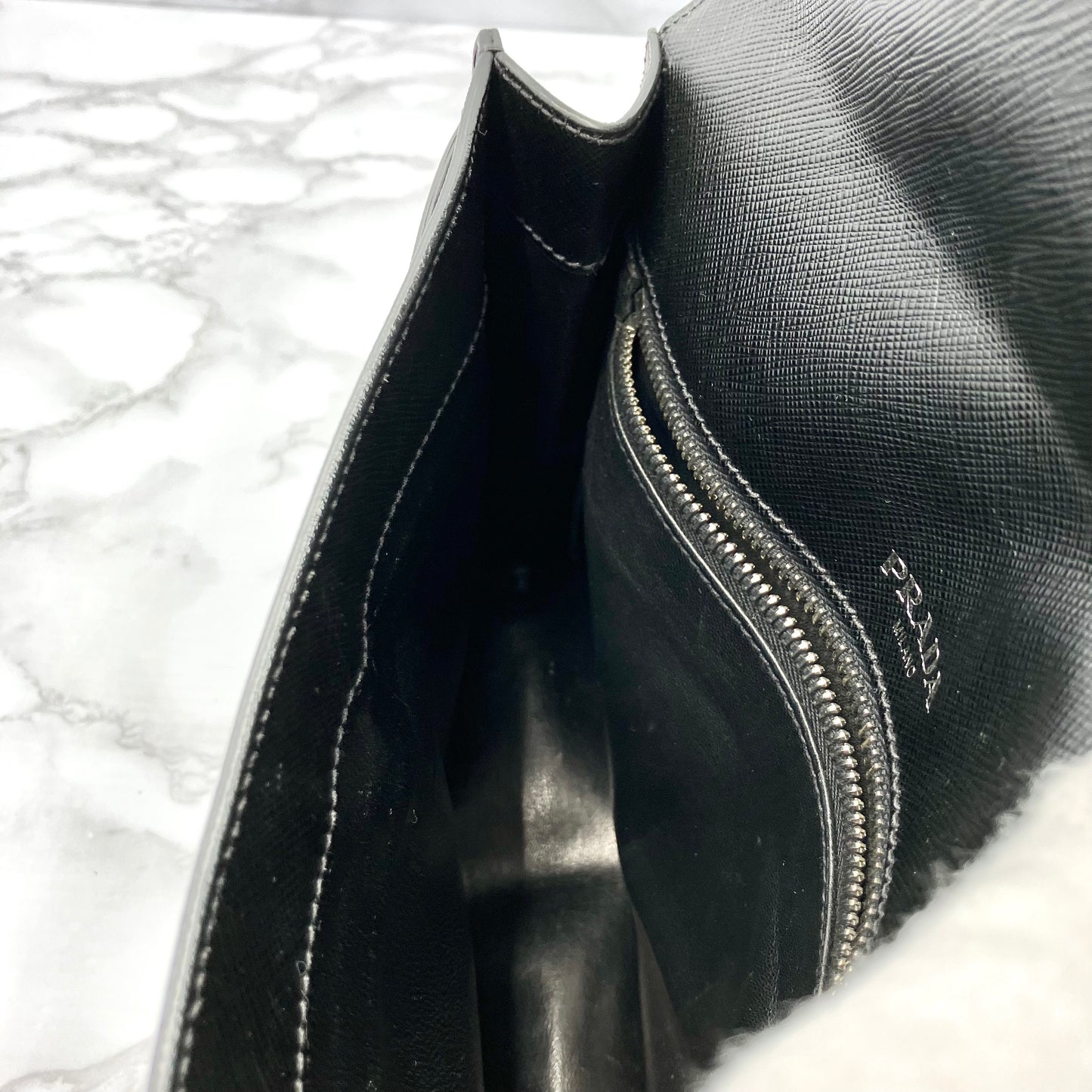 PRADA Saffiano Clutch Bag