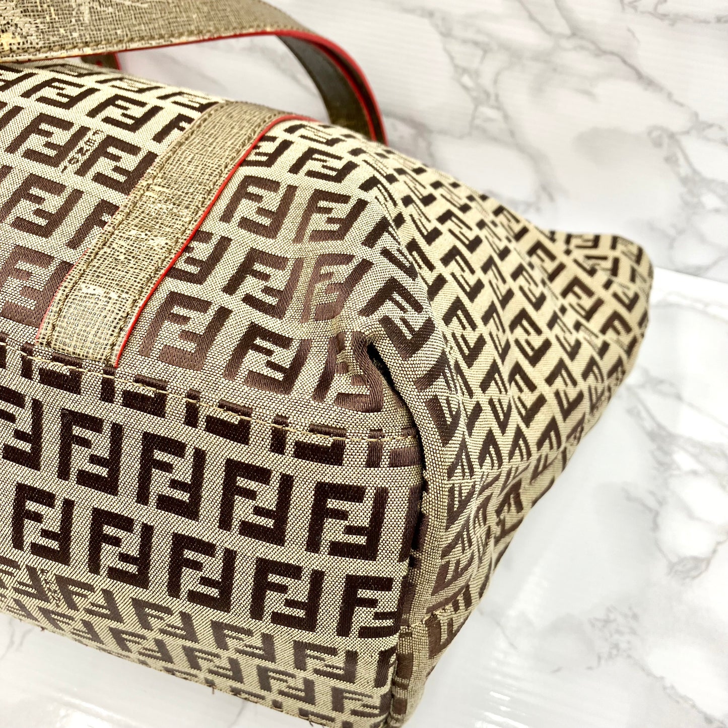 FENDI Zucchino Tote Bag